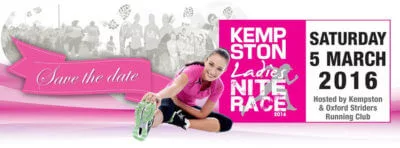 Kempston Ladies Nite Race – 2016